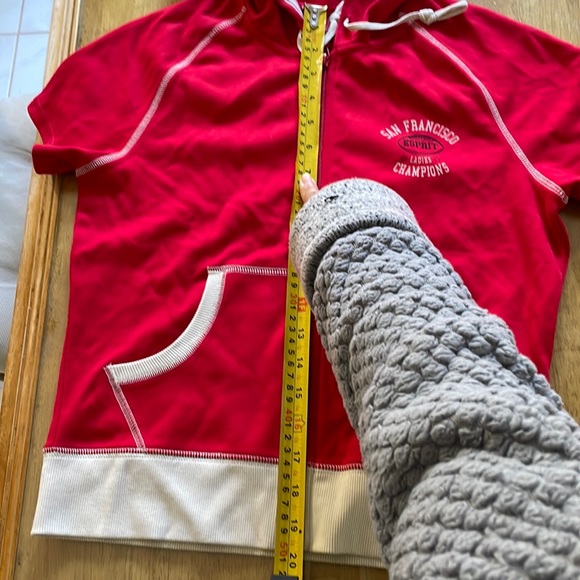 Esprit Red Short Sleeve hoodie - Picture 7 of 7